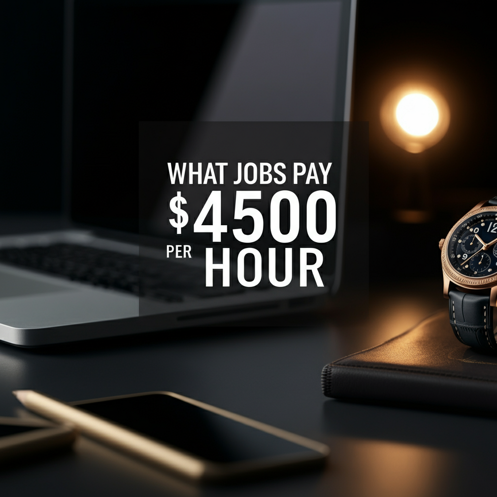 Jobs That Pay $400 an Hour